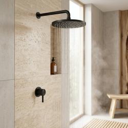 aquanello-eterno-built-in-shower-set-matte-black-30cm-rain-shower